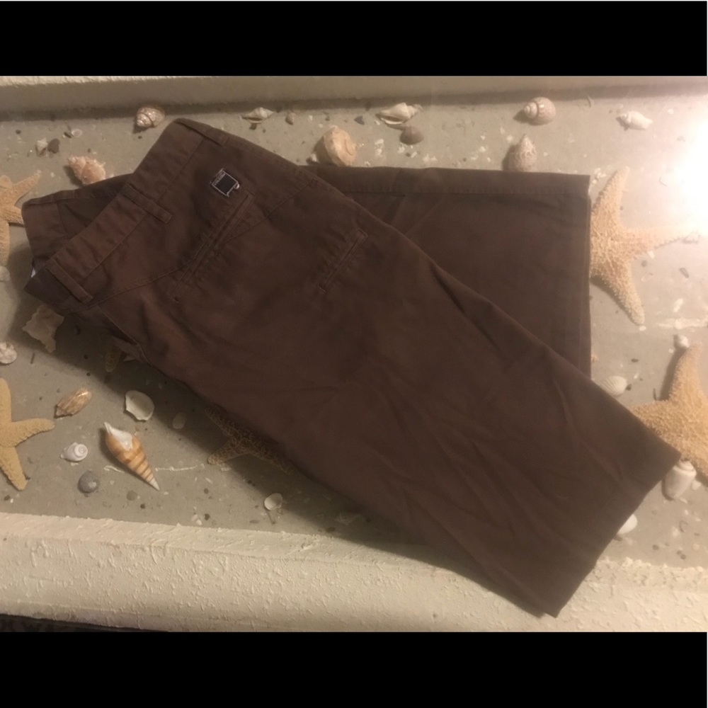Volcom men’s chino shorts brown size 34